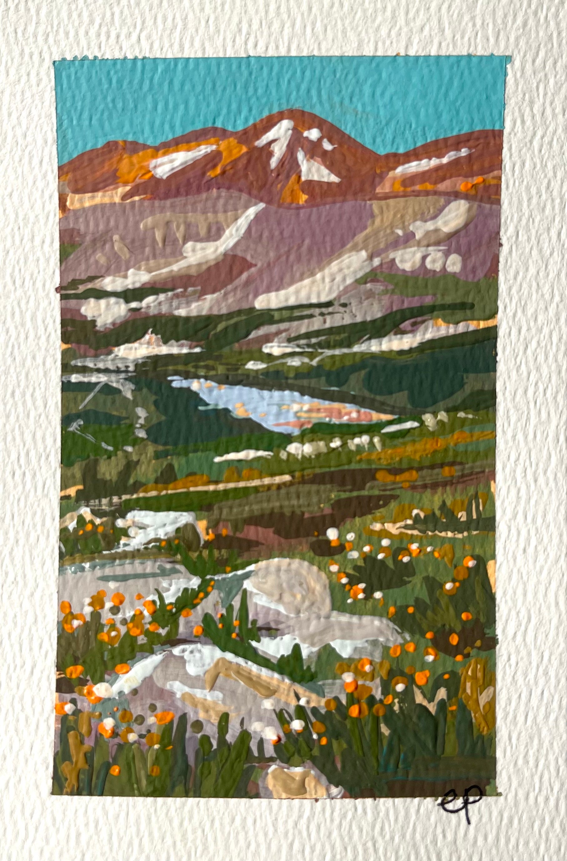 "Habitat" - Original (Gouache)