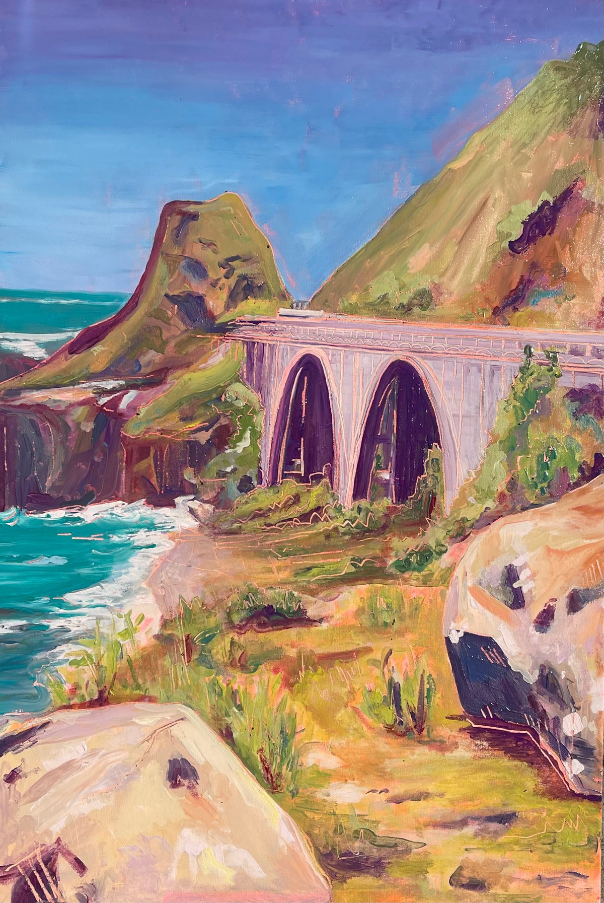 "Limekiln" - Original (Oil)